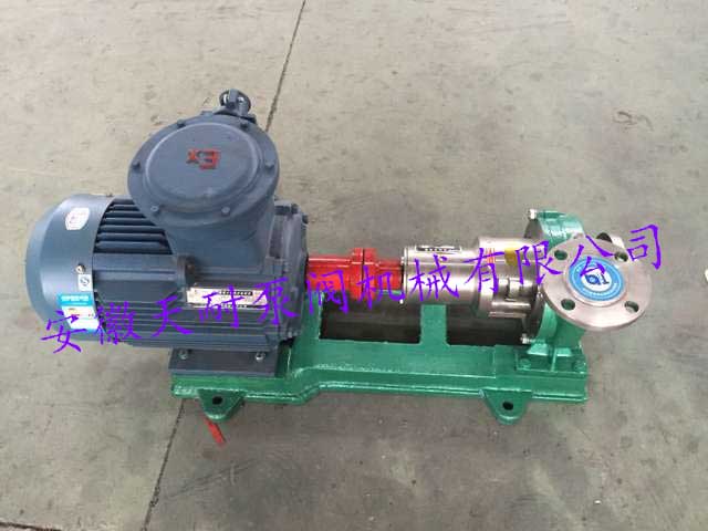 Stainless steel thick slurry pump